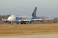 N493MC @ EDFH - Atlas Air - by Volker Hilpert