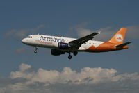 EK-32008 @ EBBR - Descending to rwy 25L