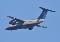 N290UE @ KLAX - Air Wisconsin/United Express BAE 146 SERIES 200A, 25R departure KLAX. - by Mark Kalfas