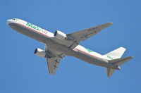 N314LA @ KLAX - MAS AIR Boeing 767-316F, 25L departure KLAX. - by Mark Kalfas