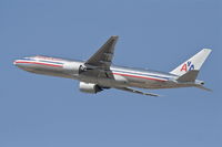 N786AN @ KLAX - American Airlines Boeing 777-223, 25R departure KLAX. - by Mark Kalfas