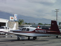 N78953 @ CCB - Parked at Foothill Aircraft parking area - by Helicopterfriend