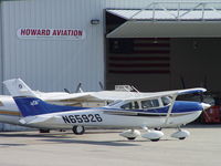 N65926 @ POC - Parked at Howard Aviation - by Helicopterfriend