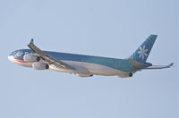 F-OJTN @ KLAX - Air Tahiti Nui  A340-313, 25R departure KLAX. - by Mark Kalfas