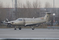 LX-JFI @ LOWW - PC12 - by Andy Graf-VAP