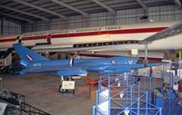 WG774 @ EGDY - BAC 221 at The Fleet Air Arm Museum, RAF Yeovilton in 1993. - by Malcolm Clarke