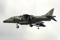 ZD320 @ EGXG - British Aerospace Harrier GR5 at RAF Church Fenton in 1993. - by Malcolm Clarke