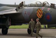 XX900 @ EGTC - Hawker Siddeley Buccaneer S2B at Cranfield Airfield in 1992. - by Malcolm Clarke