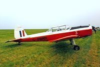 G-BBMN @ EGDT - DHC-1 Chipmunk 22 [C1/0300] Wroughton~G 29/06/1986. Seen at the Air Britain Fly-In Wroughton. - by Ray Barber