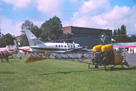 G-BEPA @ EGTC - 1977 Business and Light Aviation Show. - by MikeP