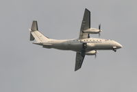 OY-NCC @ EBBR - On approach to RWY 07L