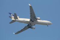 HZ-ANB @ EBBR - On approach to RWY 07L