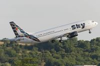 TC-SKD @ EDDR - Black Eagle climbs out of Saarbruecken on a Zweibruecken-three-whisky departure route - by Friedrich Becker