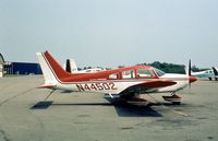 N44502 @ KUCA - PA-28 Cherokee Archer seen at Oneida County Airport in the Summer of 1976. - by Peter Nicholson