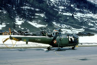 V-201 @ LSMC - one of the Alouette active during the WK94 at Ulrichen