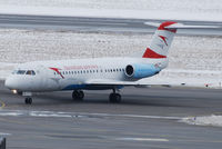 OE-LFG @ VIE - Austrian arrows Fokker 70 - by Chris J