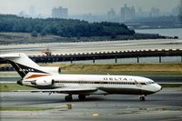 N1636 @ LGA - Boeing 727-95 of Delta Air Lines at La Guardia in the Summer of 1976. - by Peter Nicholson