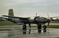 N3710G @ CVT - A-26C Invader Double Trouble at the 1979 Coventry Airshow. - by Peter Nicholson