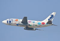 XA-NAK @ KLAX - Aviasca Boeing 737-219, 25R departure, KLKAX. - by Mark Kalfas