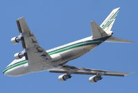 N482EV @ KLAX - Evergreen International Boeing 747-212B, 25L departure KLAX. - by Mark Kalfas