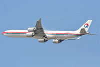 B-6052 @ KLAX - China Eastern A340-642 , 25R departure KLAX. - by Mark Kalfas