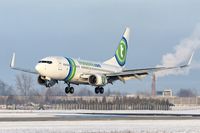 PH-XRX @ LOWS - Transavia Airlines Boeing B737-7K2 landing in LOWS/SZG - by Janos Palvoelgyi