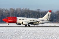 LN-KKM @ LOWS - Norwegian Air Shuttle Boeing B737-3Y0 Thor Heyerdahl landing in LOWS/SZG