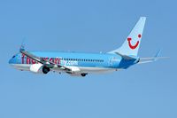 G-FDZG @ LOWS - Thomsonfly Boeing B737-8K5 after take off in LOWS/SZG