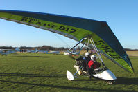 G-MZJZ @ EGBO - Microlight participant in the 2010 BMAA Icicle Fly-in at Wolverhampton - by Terry Fletcher