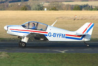 G-BYFM @ EGBO - 2000 Roxburgh Aj And Standen Pm REPLICA JODEL DR1050-M1  -  participant in the 2010 BMAA Icicle Fly-in at Wolverhampton - by Terry Fletcher