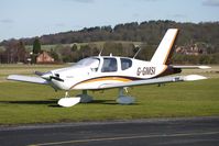 G-GMSI @ EGBO - Part of a busy aviation scene at Wolverhampton (Halfpenny Green) Airport on a crisp winters day - by Terry Fletcher