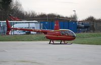 G-SPTR @ EGTB - Robinson R-44 Raven II - by moxy