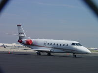N716QS @ ONT - Parked at Ontario on the southside - by Helicopterfriend