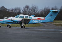 G-WACJ @ EGTB - Beech 76 - by moxy