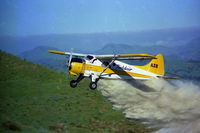 ZK-AZB - Topdressing near Gisborne 1980