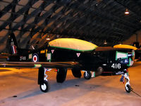 ZF416 @ EGOS - Shorts Tucano T.1 in storage at RAF Shawbury - by Chris Hall