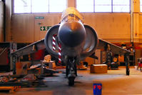 ZH812 @ EGOS - BAe Sea Harrier F/A2 in storage at RAF Shawbury - by Chris Hall