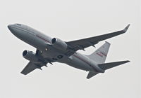N366G @ KLAX - General Electric Boeing 737-75V BBJ (cn 28581/126), 25L departure KLAX. - by Mark Kalfas