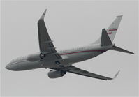 N366G @ KLAX - General Electric Boeing 737-75V BBJ (cn 28581/126), 25L departure KLAX. - by Mark Kalfas