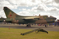 15509 @ EGQL - LTV A-7P Corsair II at the Battle of Britain Airshow RAF Leuchars in 1997. - by Malcolm Clarke