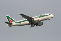I-BIMG @ EBBR - Flight AZ151 is taking off from RWY 07R - by Daniel Vanderauwera