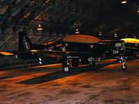 ZF514 @ EGOS - Shorts Tucano T.1 in storage at RAF Shawbury - by Chris Hall