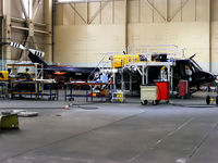 ZJ708 @ EGOS - undergoing maintainance at RAF Shawbury - by Chris Hall