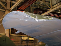 KG651 @ EGOS - wingtip damage on C47A Dakota preserved by the Assault Glider Trust - by Chris Hall
