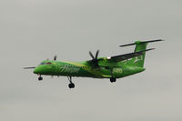 N439QX @ YVR - Landing at YVR