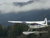 N777DH @ JNU - Landing at Juneau Alaska - by steve winker