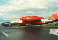 XH568 @ EGQL - Canberra B.2/6 of the Royal Aircraft Establishment at Bedford on display at the 1989 RAF Leuchars Airshow. - by Peter Nicholson