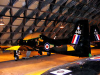 ZF446 @ EGOS - in storage at RAF Shawbury - by Chris Hall