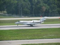 N621FP @ KCMH - Citation X reversing - by Kevin Kuhn