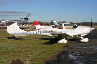 G-LAFT @ EGBO - Nice low winter sun angle shows the lines of this Diamond to good advantage. - by MikeP